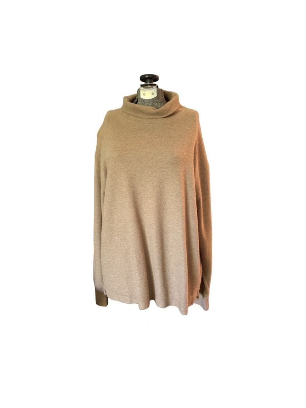 Women's Banana Republic Tan Turtleneck Sweater Size M